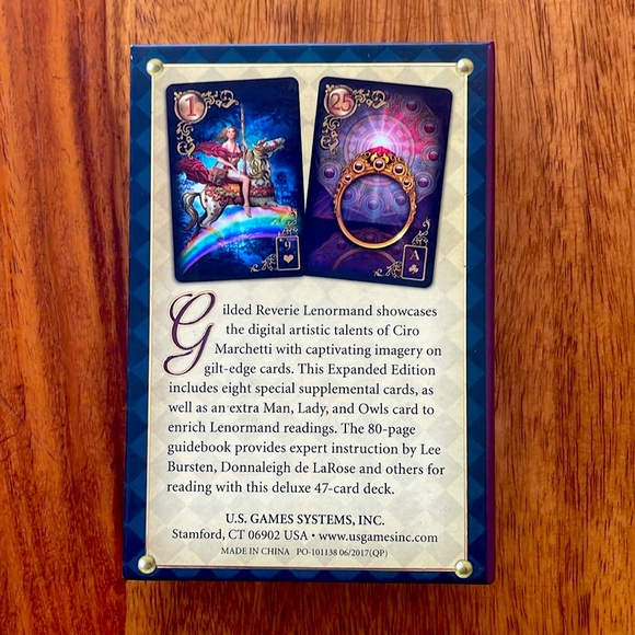Gilded Reverie Lenormand Deck - Picture 3 of 6
